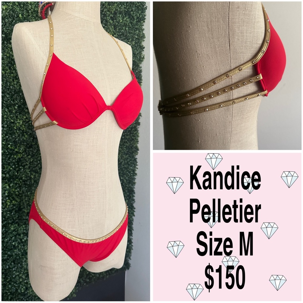 Pageant Swimsuit Size M Kandice Pelletier